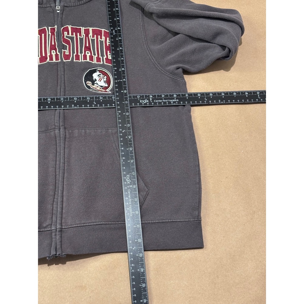 Stadium Athletics‎ Gray Florida State Hoodie Kids XL - Picture 2 of 6
